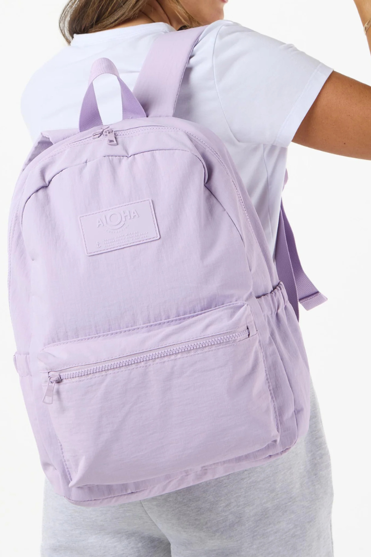 ALOHA COLLECTION - KEEP IT LIGHT MONOCHROME BACKPACK LAVANDE