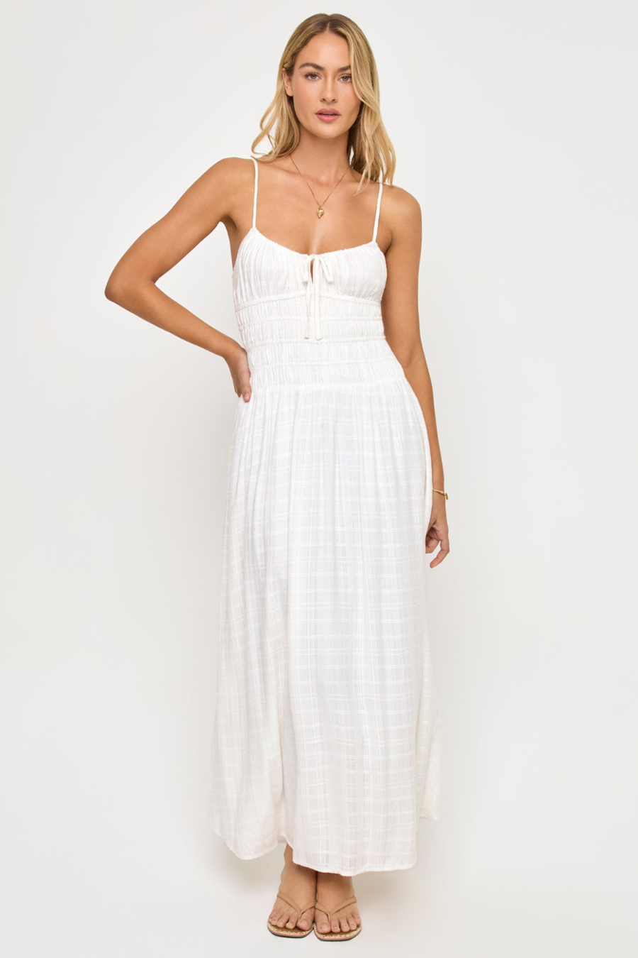LSPACE - TALA DRESS CREAM swirlboutique LSPACE - TALA DRESS CREAM swirlboutique