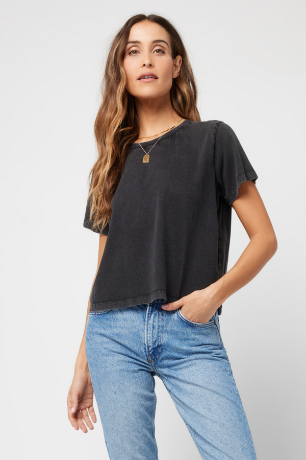 LSPACE - ALL DAY TOP BLACK