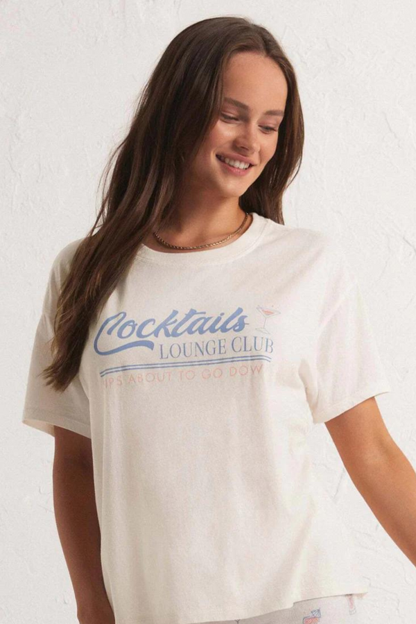 Z SUPPLY - COCKTAILS LOUNGE TEE