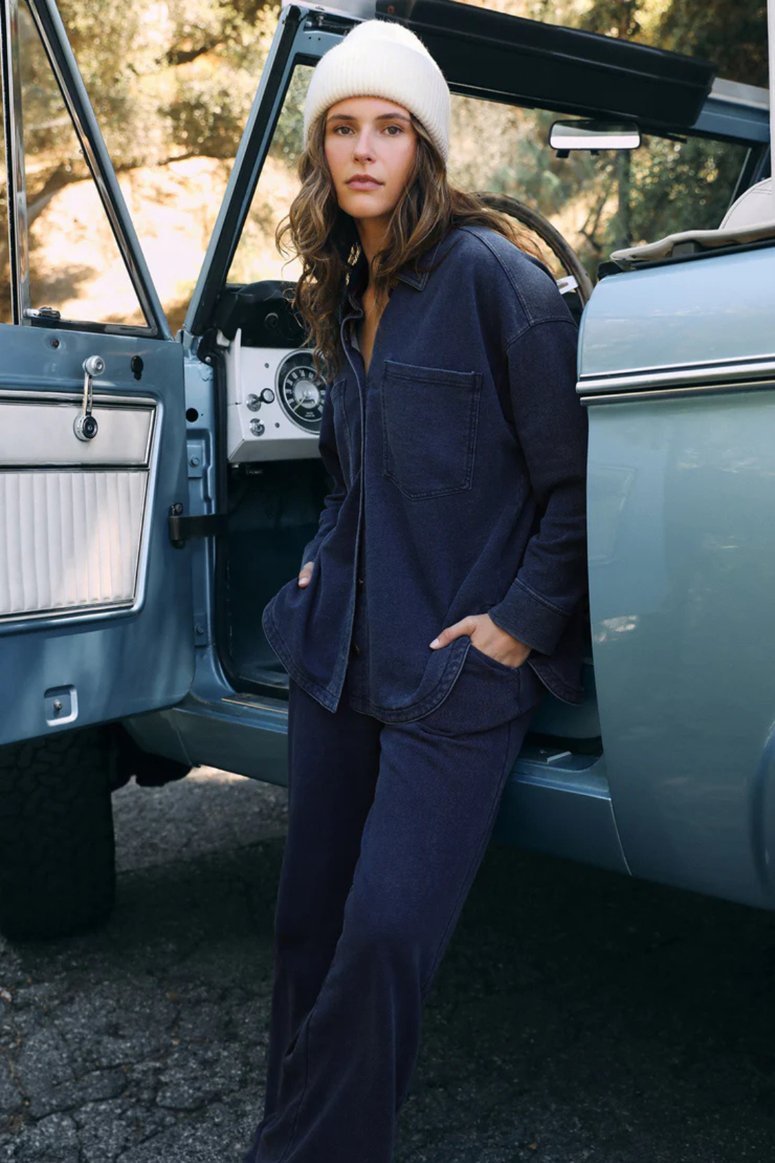 Z SUPPLY - HUNTER KNIT DENIM PANT INDIGO – swirlboutique