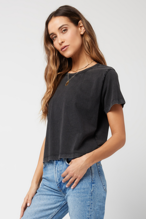 LSPACE - ALL DAY TOP BLACK
