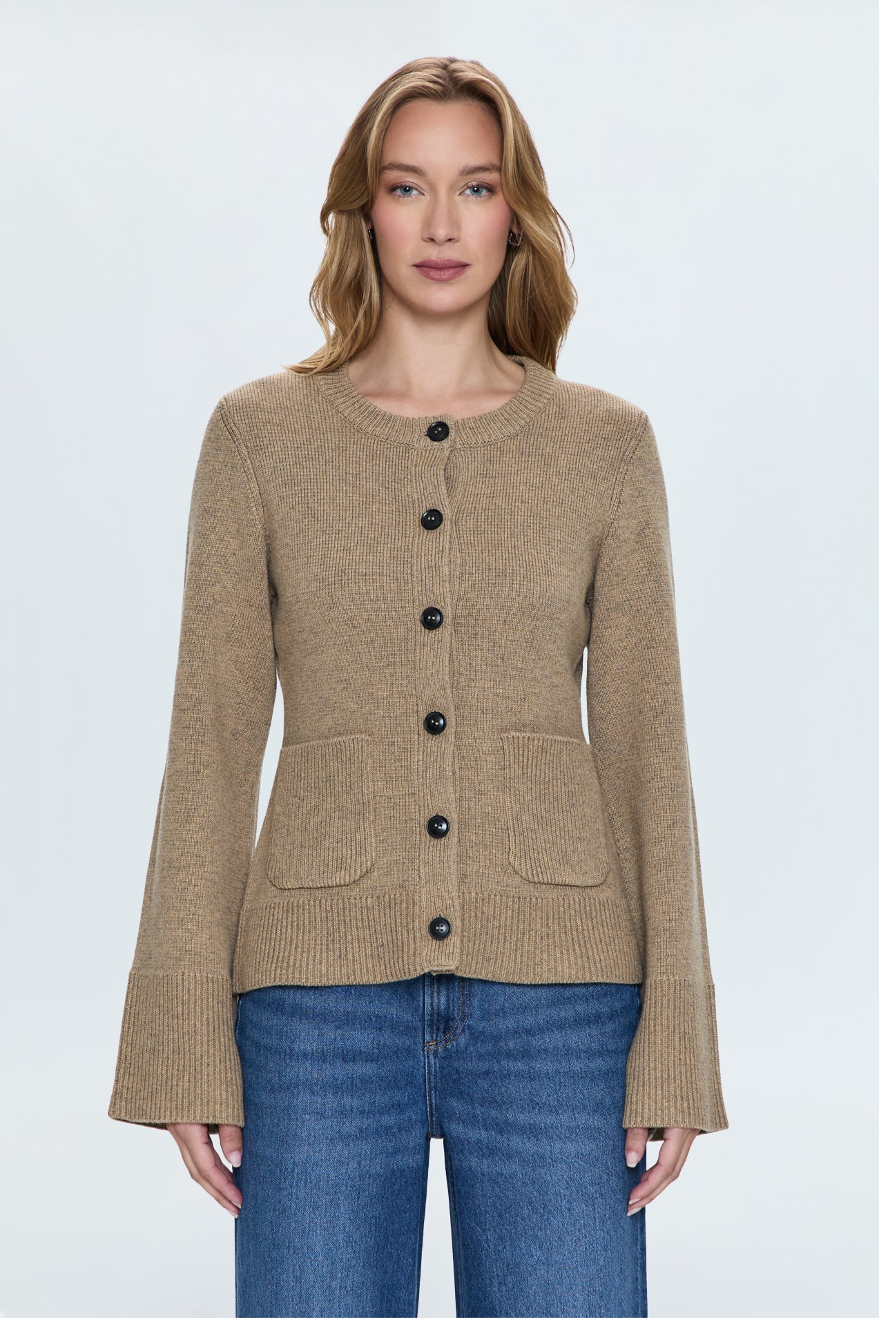 PISTOLA - DANI CARDIGAN WHEAT – swirlboutique