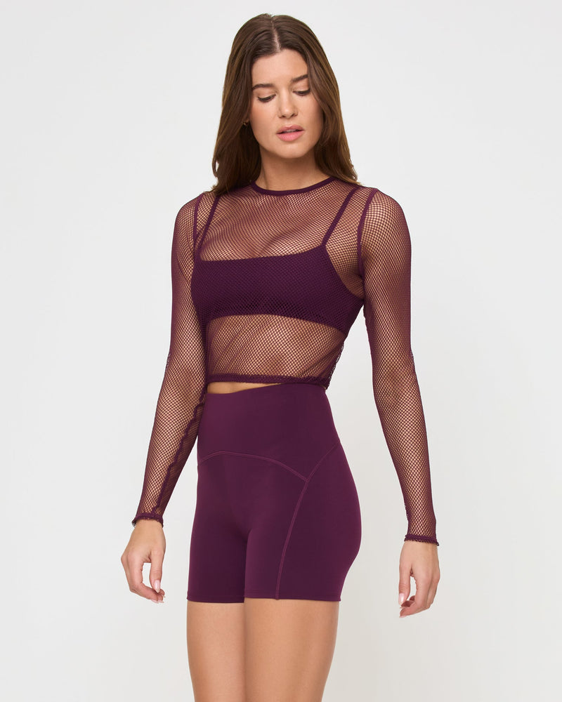 LSPACE - ZANI TOP PLUM