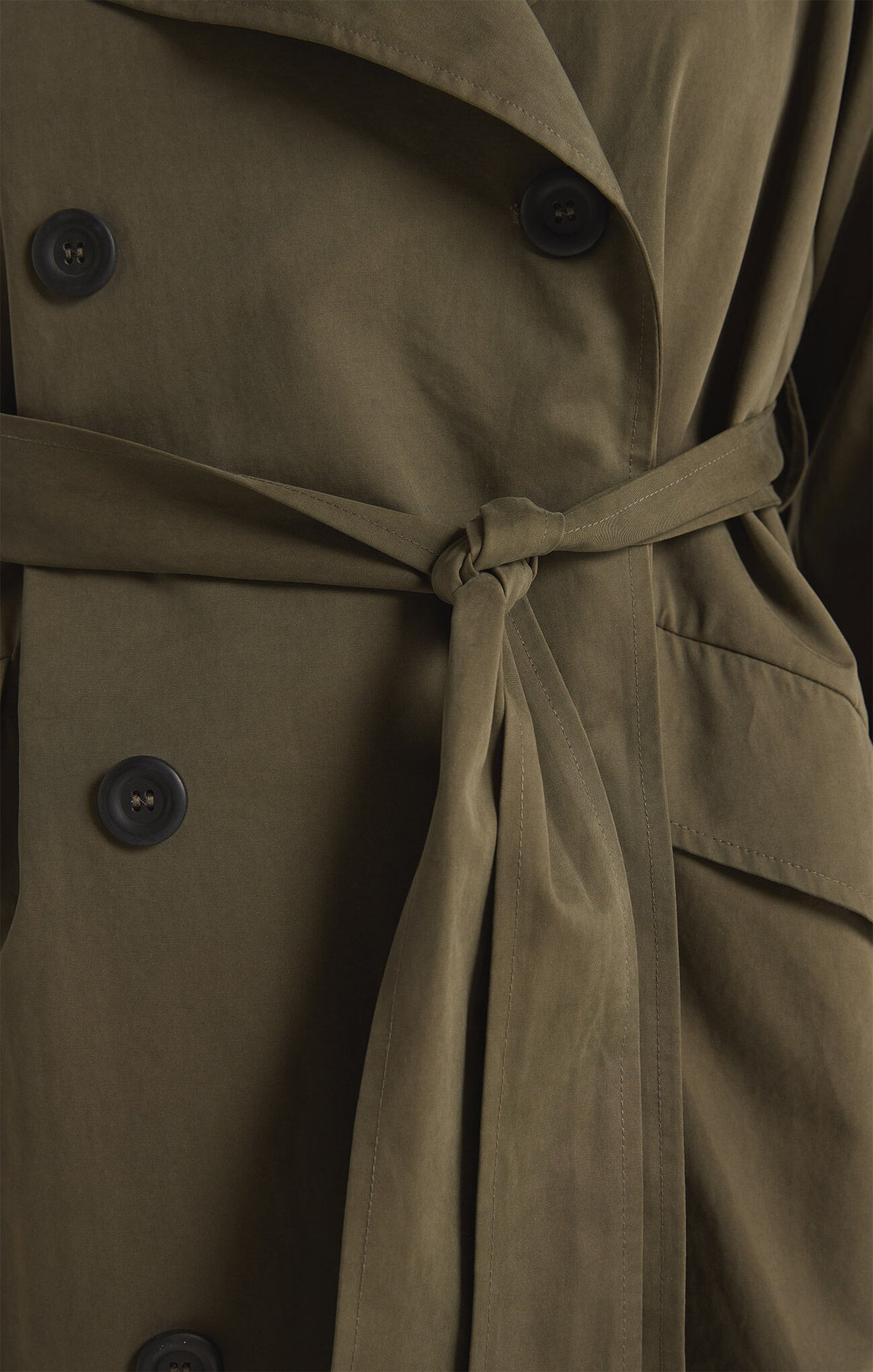 オリーブロング38 Buy Lipsy Olive Green Petite Funnel Neck Belted Longline Coat from