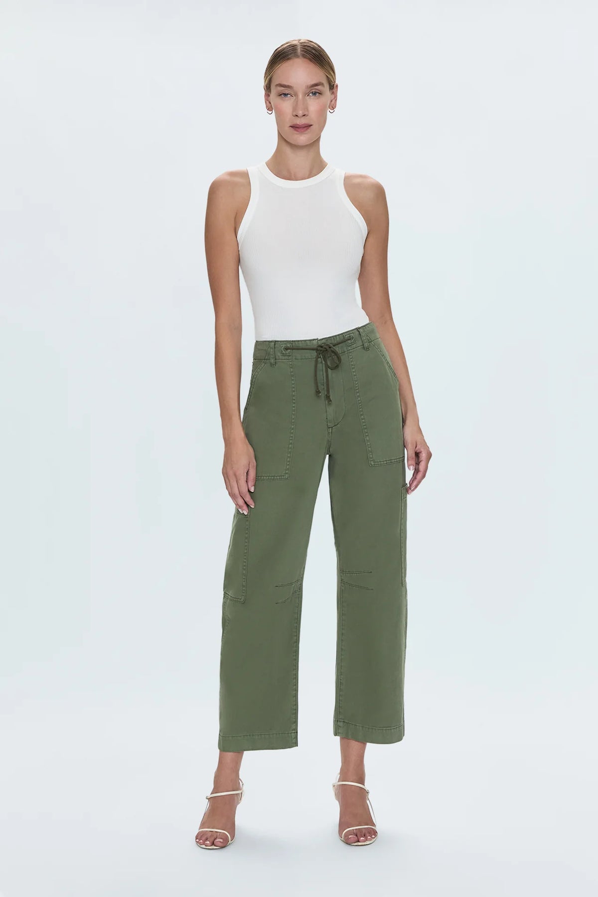 PISTOLA - SABRINA CURVED UTILITY PANT MEADOW – swirlboutique
