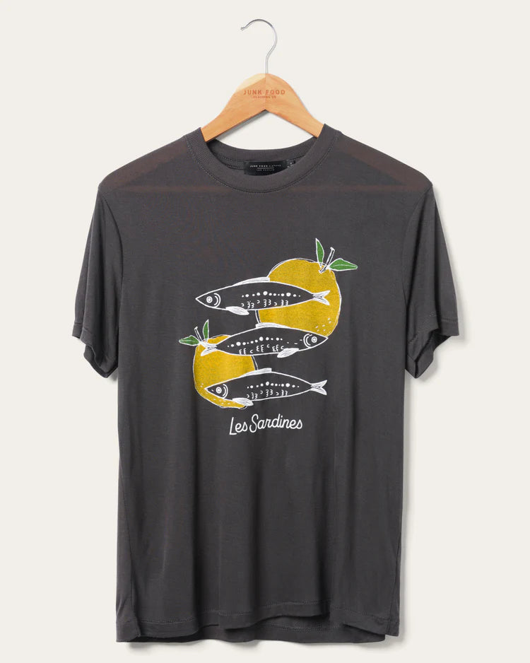 JUNKFOOD - LES SARDINES VINTAGE TEE