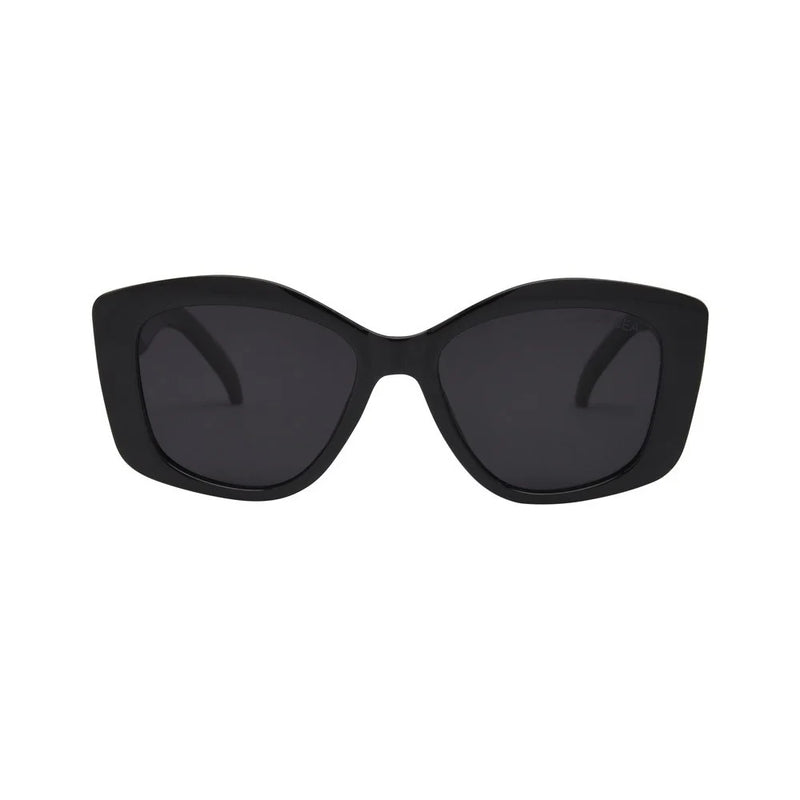 I-SEA - PAIGE SUNGLASSES BLACK SMOKE