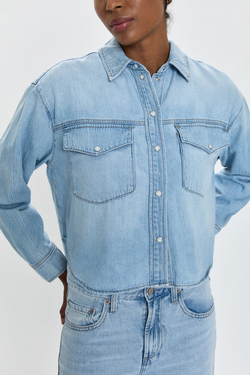PISTOLA - SADIE CLASSIC WORKWEAR SHIRT REPEAT