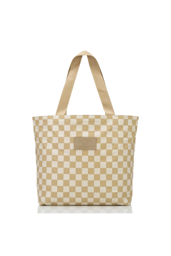 ALOHA COLLECTION - DAY TRIPPER CHECKMATE CREAM DUNE