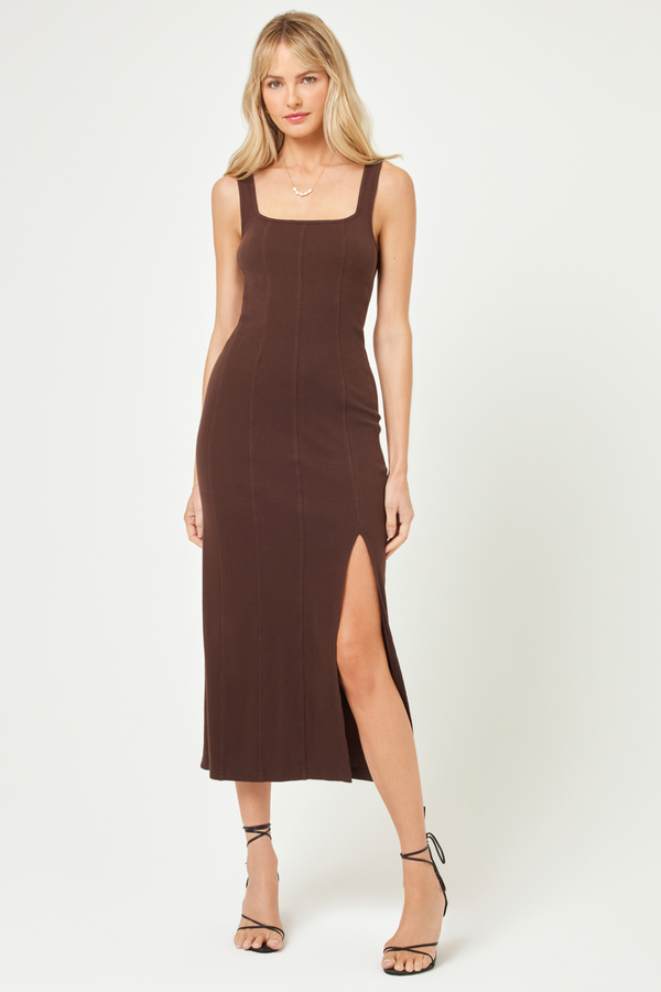 LSPACE - VIVIENNE DRESS ESPRESSO