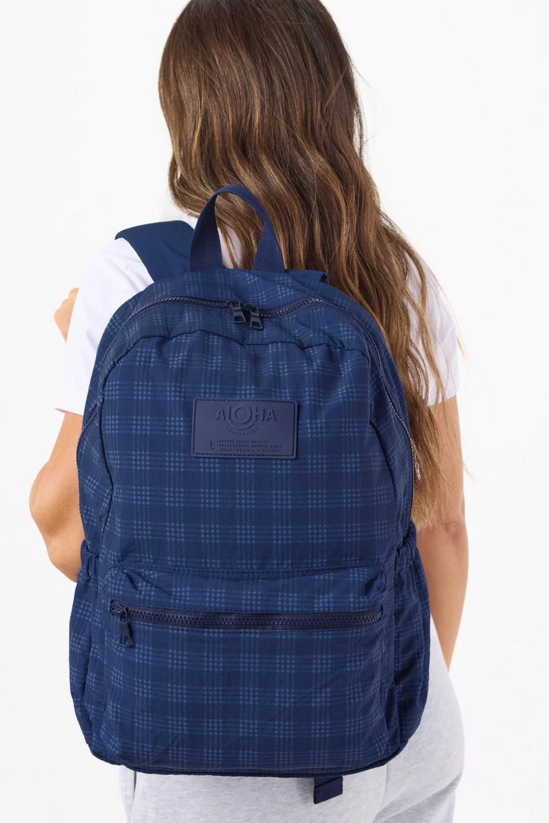 ALOHA COLLECTION - KEEP IT LIGHT BACKPACK PALAKA NAVY