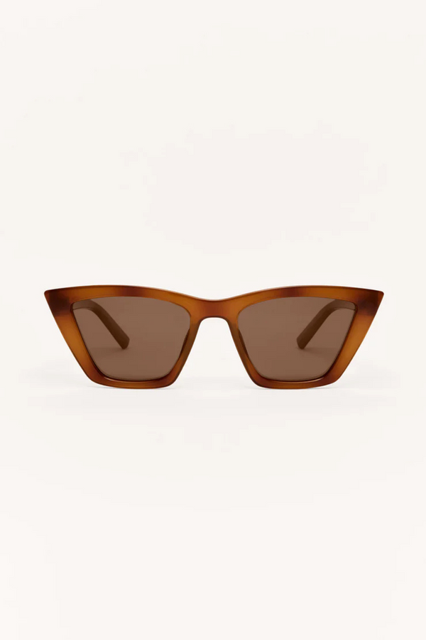 Z SUPPLY - VILLA POLARIZED SUNGLASSES TORTOISE BROWN