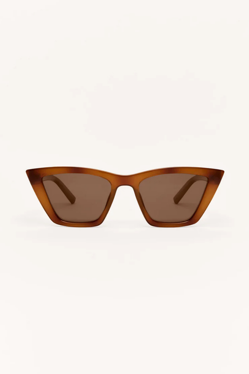 Z SUPPLY - VILLA POLARIZED SUNGLASSES TORTOISE BROWN