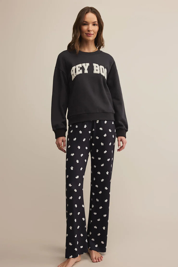 Z SUPPLY - IN THE CLOUDS GHOST PANT BLACK SAND