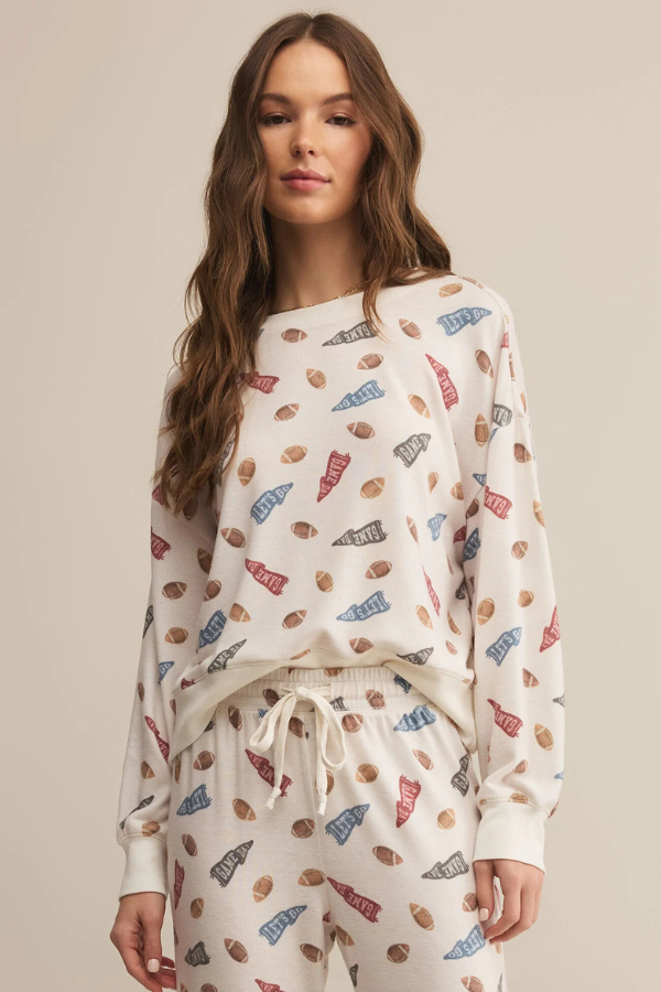 Z SUPPLY - ELLE LETS GO LS TOP