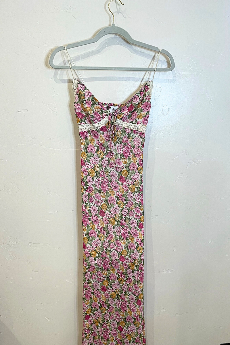 PRINCESS POLLY - FLORAL MAXI DRESS