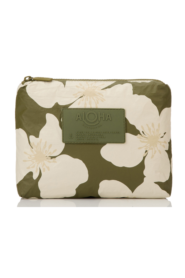 ALOHA - CASSIA SMALL POUCH OLIVE SANDSTONE