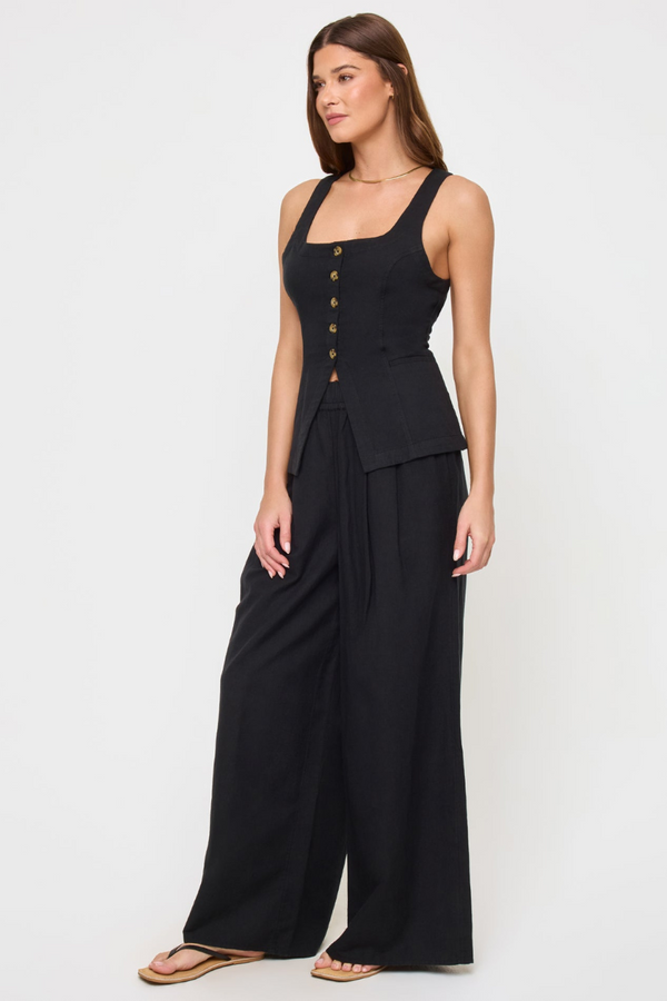 LSPACE - PALMA PANT BLACK