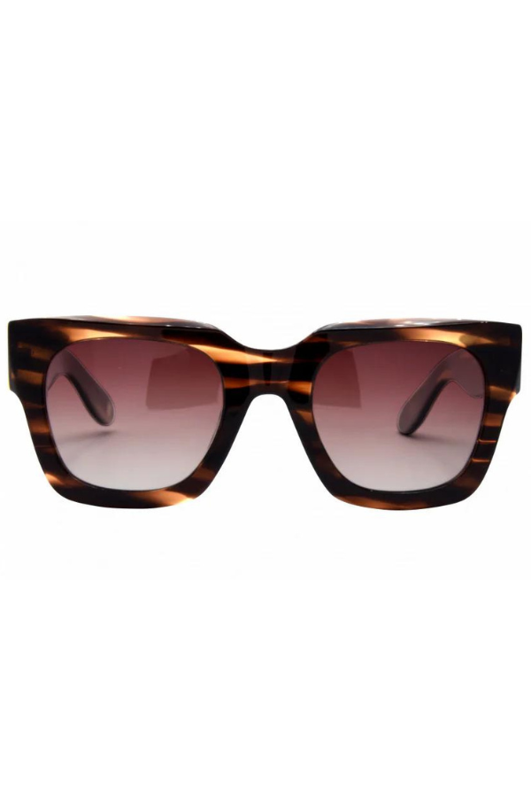 I-SEA - JOLENE SUNGLASSES TIGER STRIPE