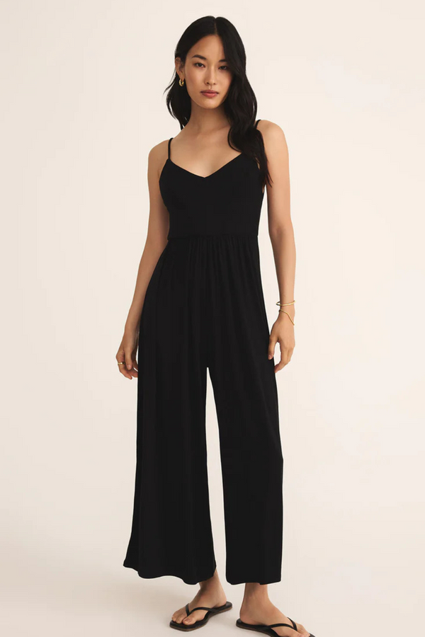 Z SUPPLY - ROZ JUMPSUIT BLACK