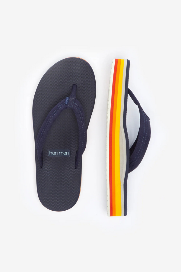 HARI MARI - DUNES SUNSET FLIP FLOPS NAVY