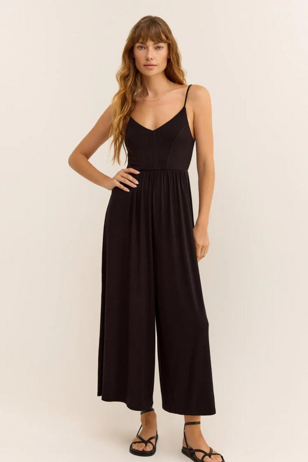 Z SUPPLY - ROZ JUMPSUIT BLACK