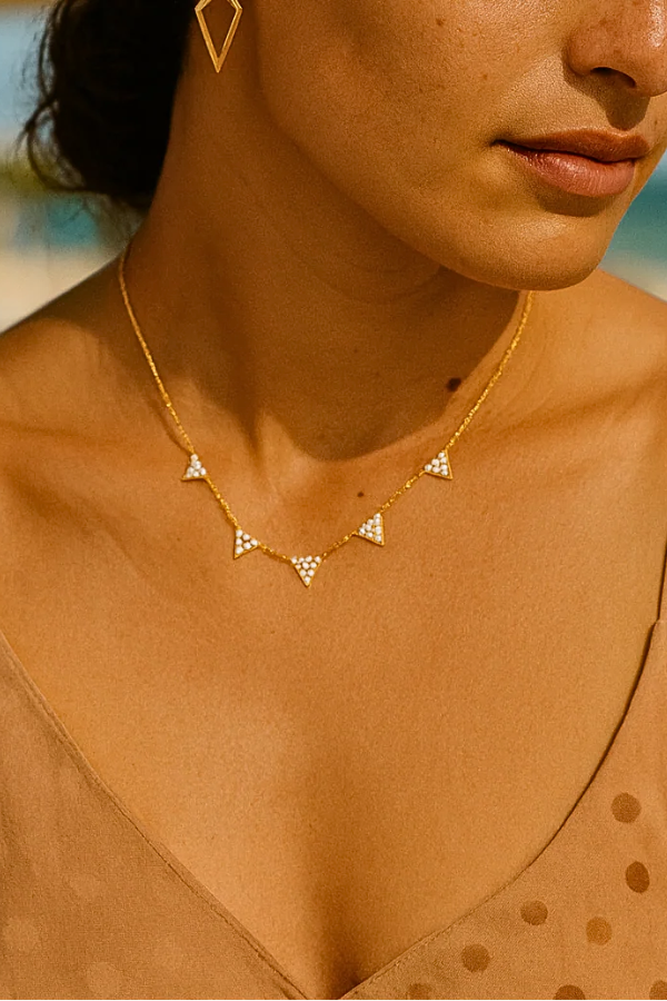 BUNGALOW BLONDE JEWELRY - CAUTION TO THE WIND NECKLACE