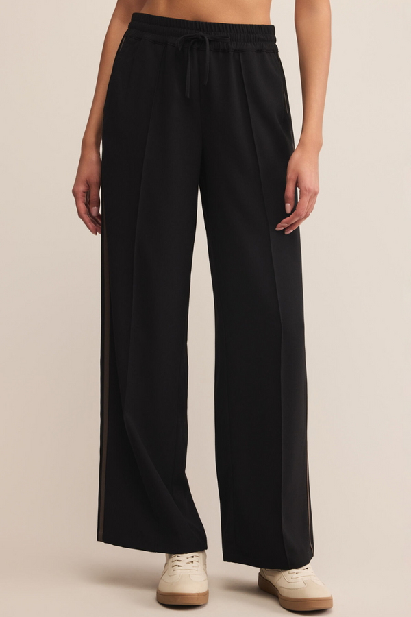 Z SUPPLY - SAUNDER TRACK PANT BLACK