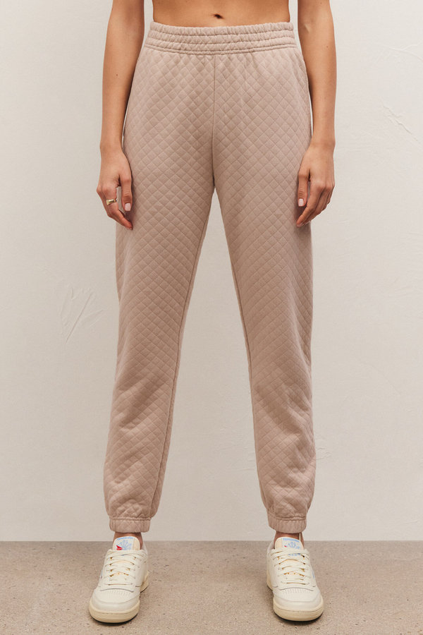 Z SUPPLY - SLIM KNIT QUILTED JOGGER