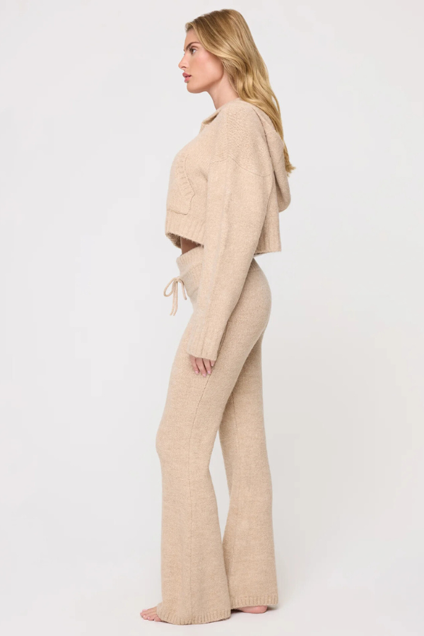 LSPACE - JETSET PANT HEATHER OATMEAL