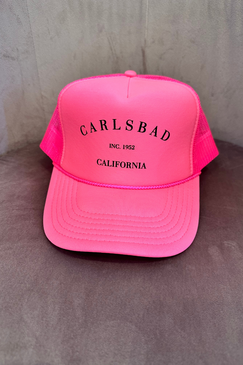 NOT FROM MALIBU - CARLSBAD TRUCKER HAT