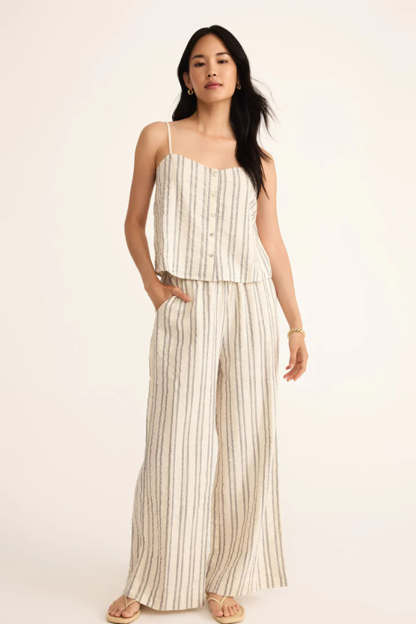 Z SUPPLY - SAVOY STRIPE TANK SEA SALT