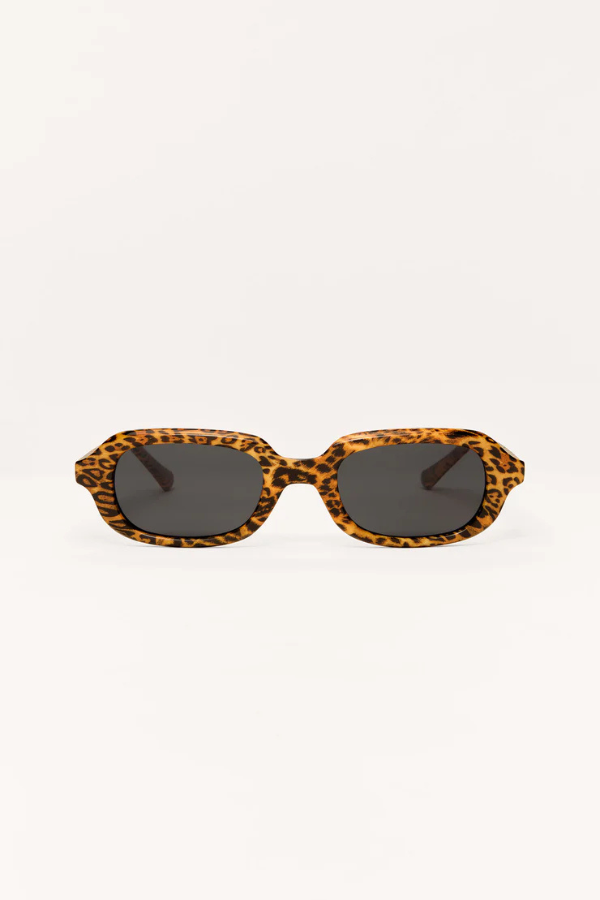 Z SUPPLY - MYST POLARIZED SUNGLASSES LEOPARD GREY