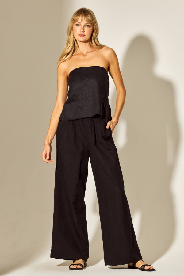 LSPACE - TESSA TOP BLACK