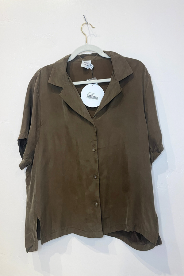 PRINCESS POLLY - TRANQUILIS SHIRT BROWN