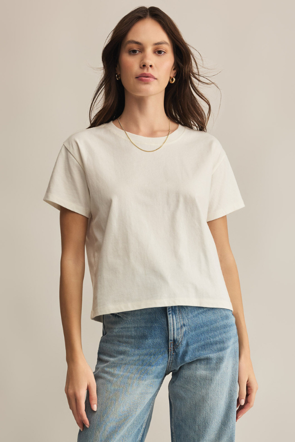 Z SUPPLY - GO TO WASHED TEE SEA SALT