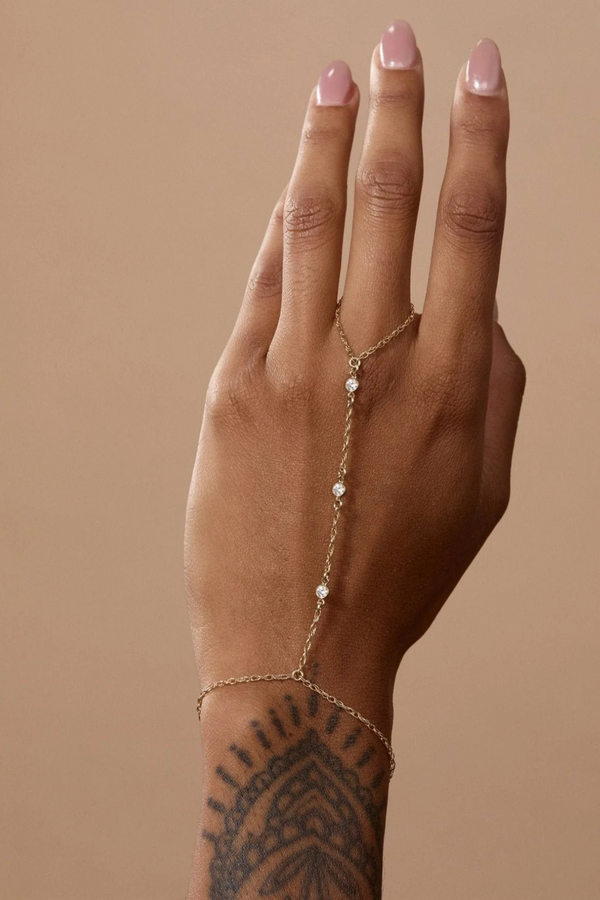 SET & STONES - CYRUS HAND CHAIN