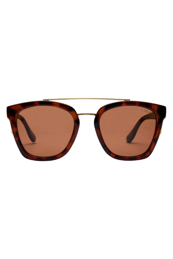 I-SEA - CHLOE SUNGLASSES TORT BROWN