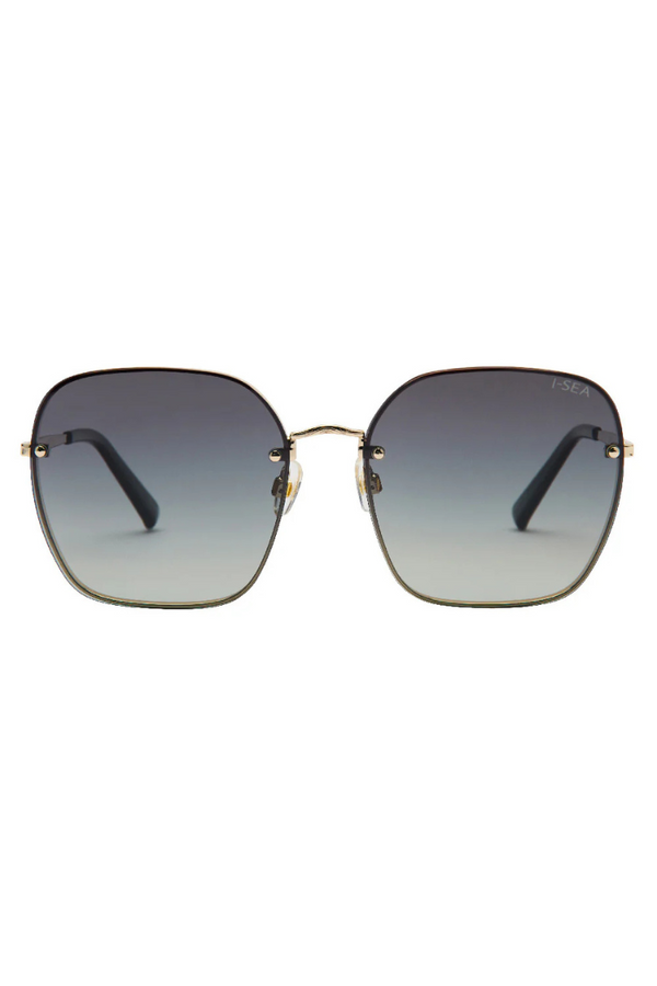 I-SEA - EMERSON SUNGLASS GOLD SMOKE