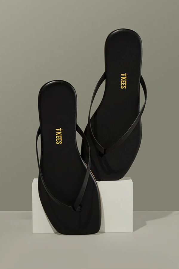 TKEES - SQUARE TOE LILY BLACK