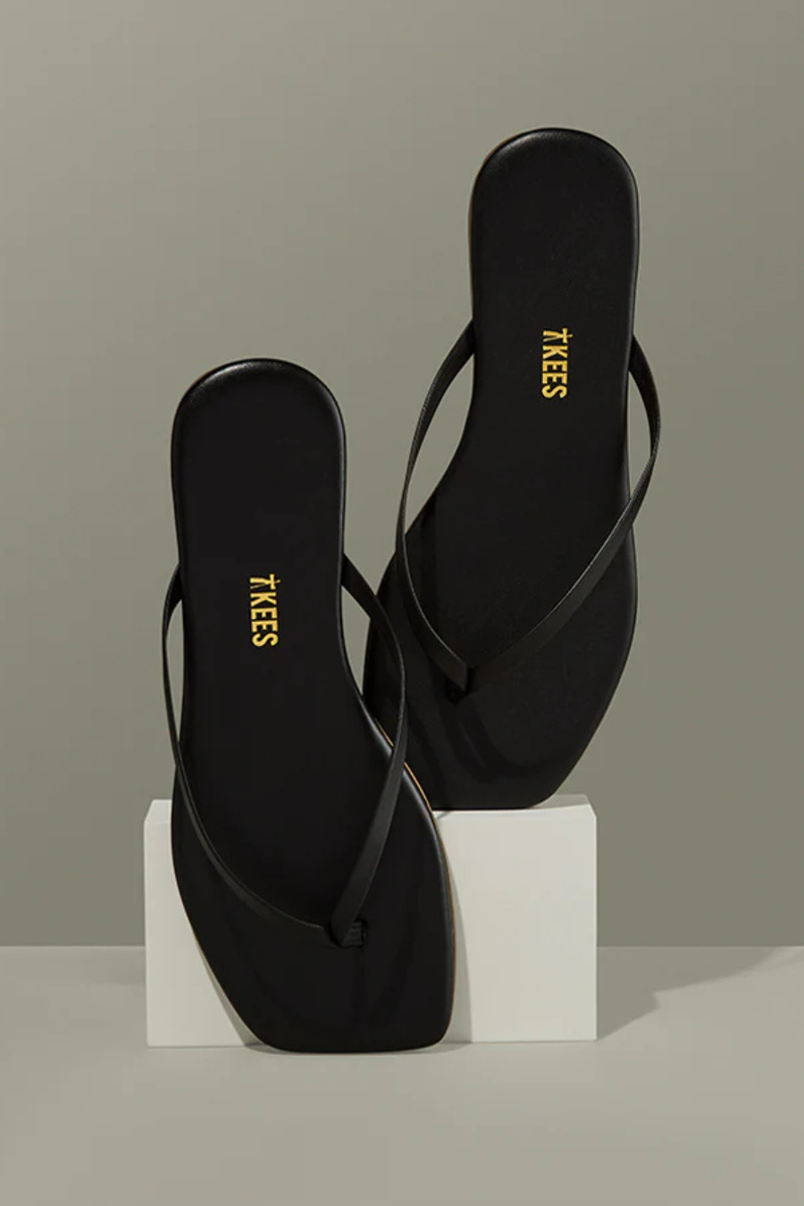 TKEES - SQUARE TOE LILY BLACK – swirlboutique