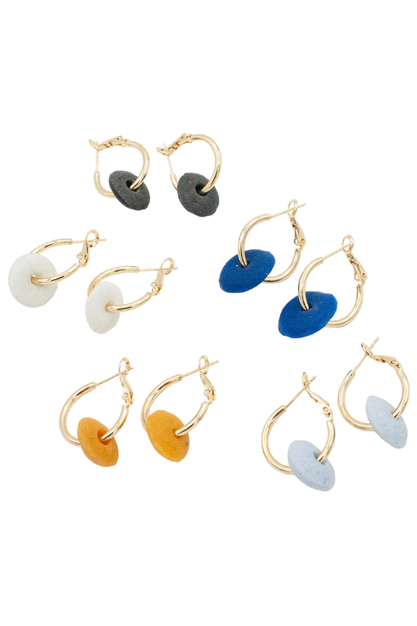 BUNGALOW BLONDE JEWELRY -  INI ANTIGUA EARRINGS