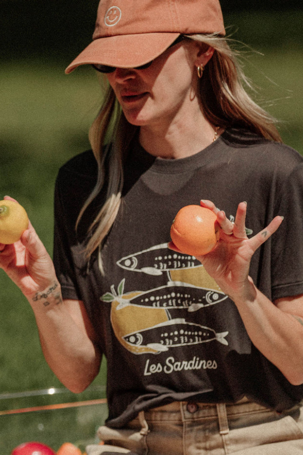 JUNKFOOD - LES SARDINES VINTAGE TEE