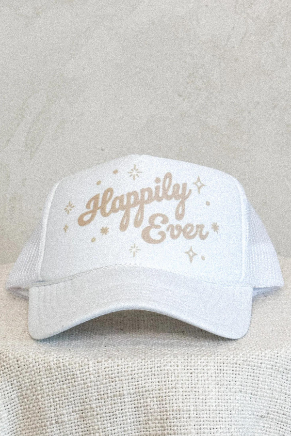 NOT FROM MALIBU - HAPPILY EVER AFTER TRUCKER HAT
