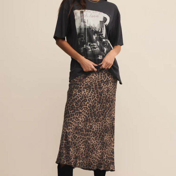 Z SUPPLY - IZABEL LEOPARD SKIRT – swirlboutique
