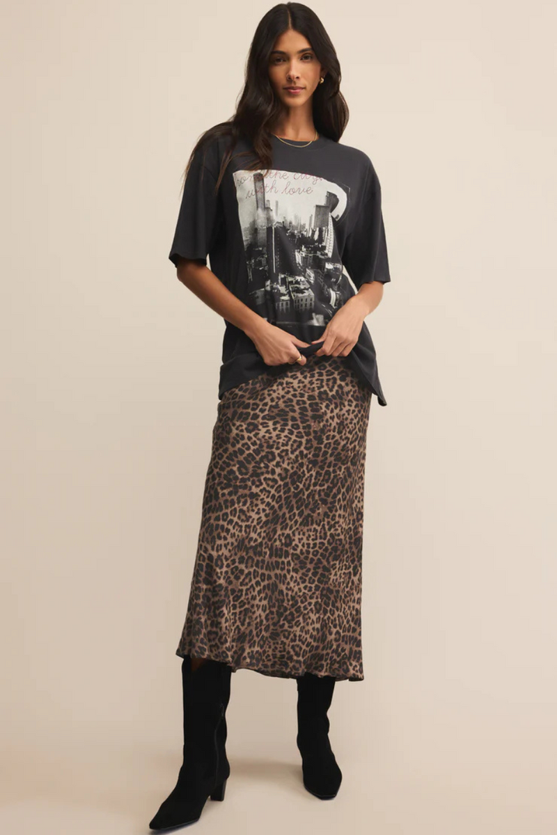 Z SUPPLY - IZABEL LEOPARD SKIRT