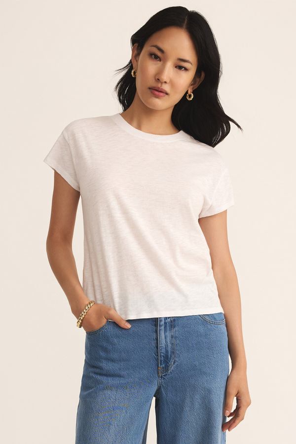 Z SUPPLY - MODERN SLUB TEE WHITE