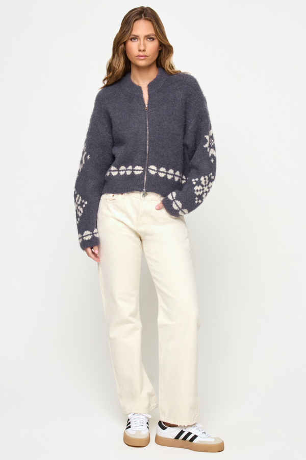 LSPACE - COSMOS SWEATER SNOWY ISLE FAIR ISLE