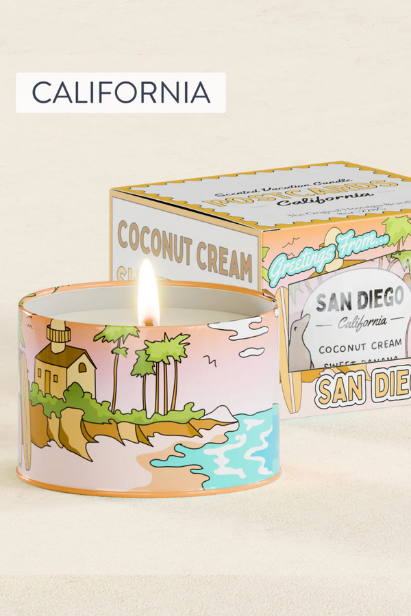 POSTCARDS - SAN DIEGO CANDLE